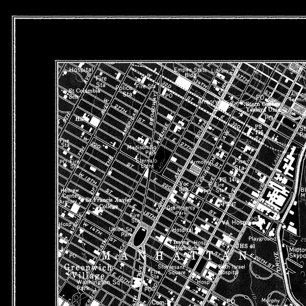 Map Print, BROOKLYN - Map Prints by GeoArtShed
 - 3